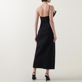 Droxford Contrast Panel Evening Dress
