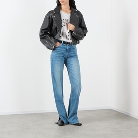 Roy High-Rise Straight Leg Jeans