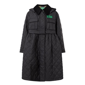 Diamond Quilted Coat