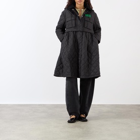 Diamond Quilted Coat