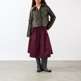 Leopard Waxed Jacket