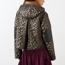 Leopard Waxed Jacket