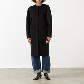 Sculpted Single Breasted Coat