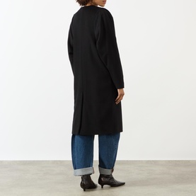 Sculpted Single Breasted Coat