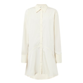 Single Cuff Mini Shirt Dress
