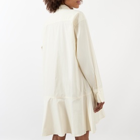 Single Cuff Mini Shirt Dress