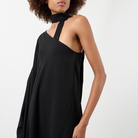 Solstice Asymmetric Draped Dress