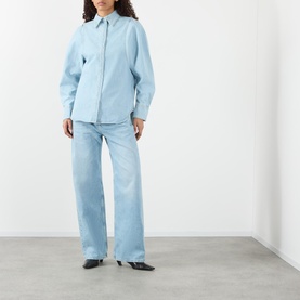 Ease High-Rise Straight Leg Jeans