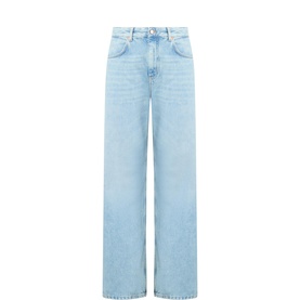 Ease High-Rise Straight Leg Jeans