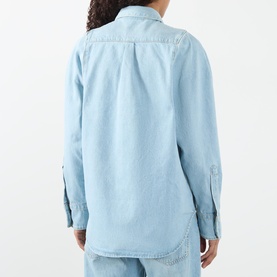 Sculpted Denim Shirt