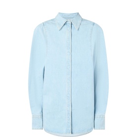 Sculpted Denim Shirt