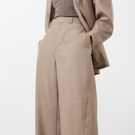 Callis High-Rise Wide Leg Trousers