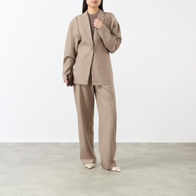 Callis High-Rise Wide Leg Trousers