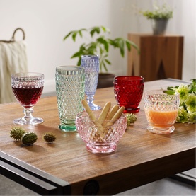 Boston Coloured Tumbler Red