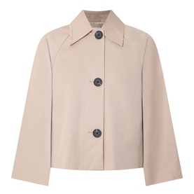 Hinona Cropped Trench Jacket