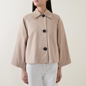 Hinona Cropped Trench Jacket