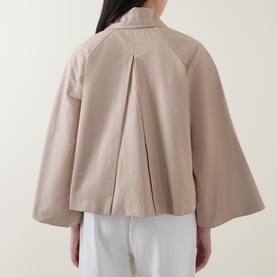 Hinona Cropped Trench Jacket