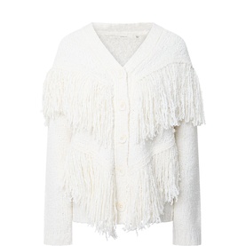 Nefeli Fringe Cardigan