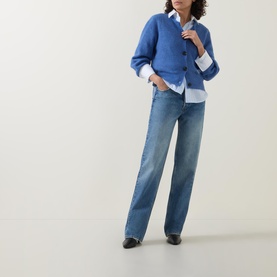 Nias Rib Knit Cardigan