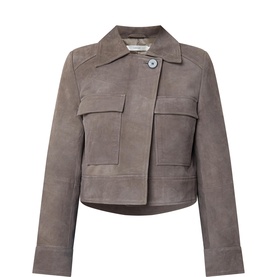 Carnika Cropped Suede Jacket