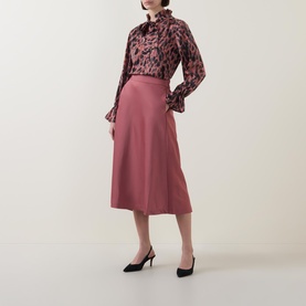 Zilky High-Rise Flared Skirt