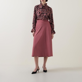 Zilky High-Rise Flared Skirt