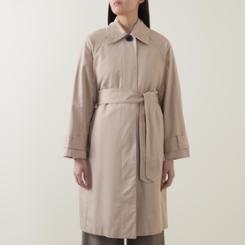 Hinona Belted Trench Coat