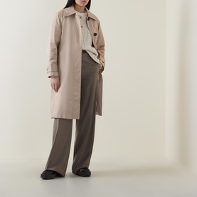Hinona Belted Trench Coat