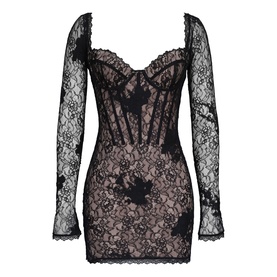 Lucienne Stretch Lace Mini Dress&nbsp;