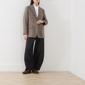 Sille Check Single Breasted Blazer