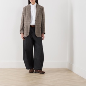 Sille Check Single Breasted Blazer