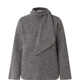 Lulu Neck Tie Sweater