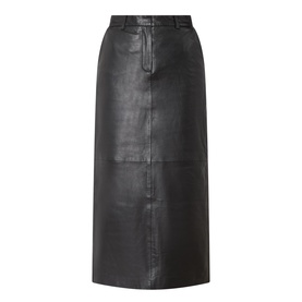 Mira High-Rise Leather Pencil Skirt