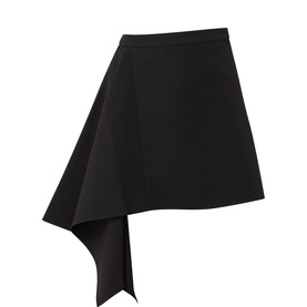 Sylvie High-Rise Asymmetric Mini Skirt