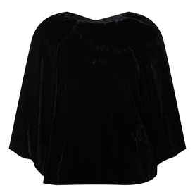 Abby Laurine Velvet Blouse