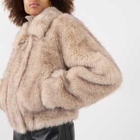 Lena Faux Shearling Jacket