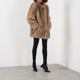 Sadie Faux Shearling Coat