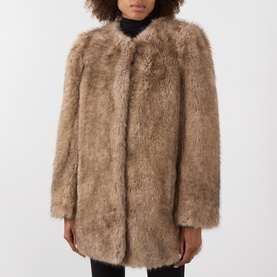 Sadie Faux Shearling Coat