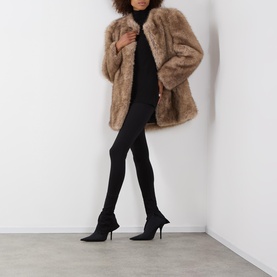 Sadie Faux Shearling Coat