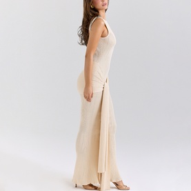 Kaia Draped Knit Dress