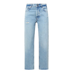 Gavin Mid-Rise Straight Leg Jeans