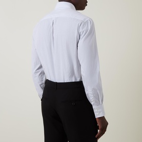 Shadow Stripe Single-Cuff Shirt