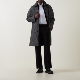 Shadow Stripe Single-Cuff Shirt
