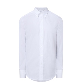 Shadow Stripe Single-Cuff Shirt
