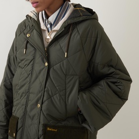 Braidley Logo Quilted Jacket