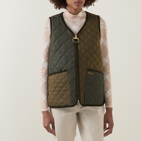 Heslerton Logo Quilted Gilet