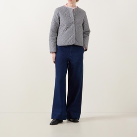 Cashel Gingham Quilted Jacket