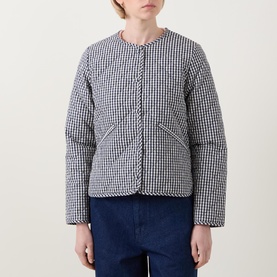 Cashel Gingham Quilted Jacket