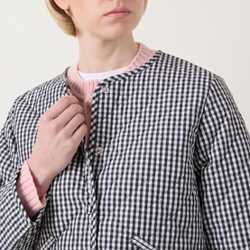 Cashel Gingham Quilted Jacket