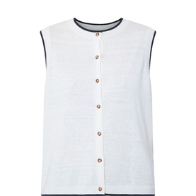 Maia Fine-Knit Vest